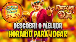 qual o melhor horário para jogar o joguinho do touro